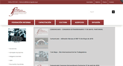 Desktop Screenshot of federaciongcaba.org.ar